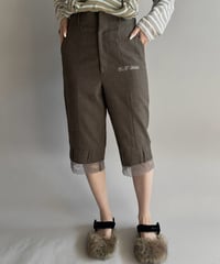 【Chinatsu Aoyama】 Suit Capri Pants  /  261022-032