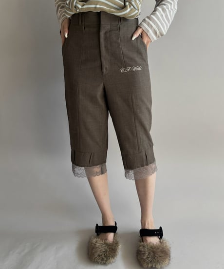 【Chinatsu Aoyama】 Suit Capri Pants  /  2601022-032