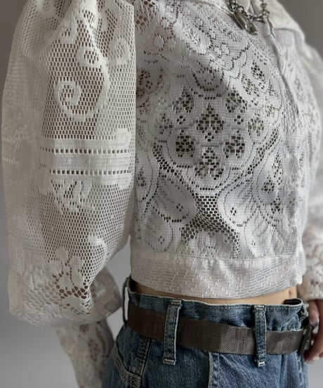 【RE;CIRCLE】RE Crochet  Blouse / 260709-001