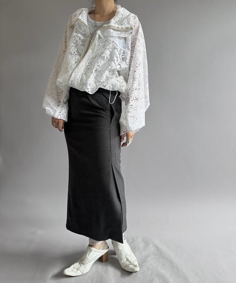 【RE;CIRCLE】RE Lace Hooded Jacket / 260914-010