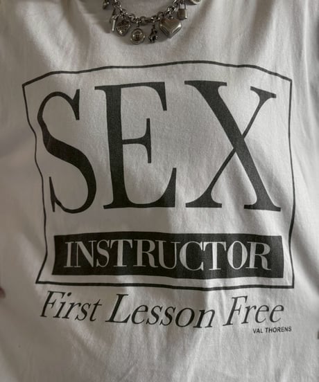 【USED】SEX INSTRUCTOR T-Shirt/ 260711-007