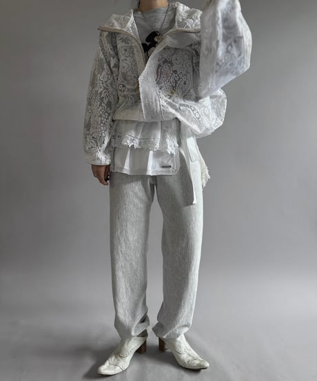 【RE;CIRCLE】RE Lace Hooded Jacket / 260914-005