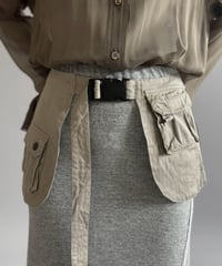 【RE;CIRCLE】  RE Fishing Vest Belt Bag / 260810-003