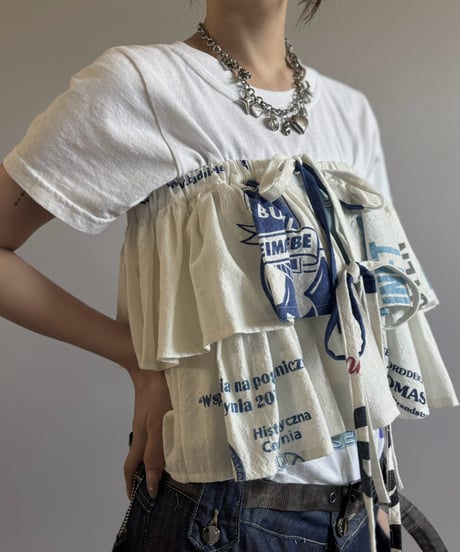 【RE;CIRCLE】  RE Eco Bag Wrap Skirt / 260810-014