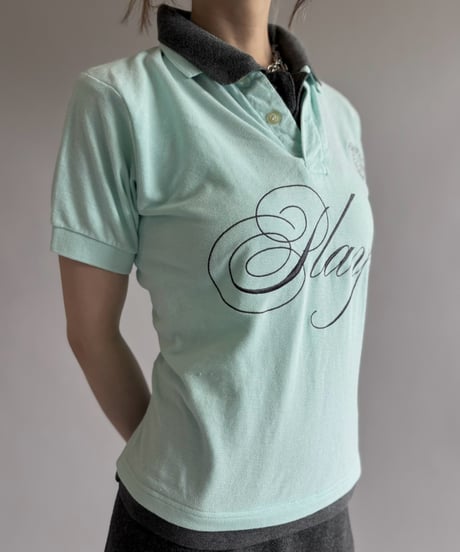 【Chinatsu Aoyama】 RE Player Polo Shirt / 260827-026