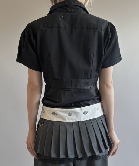 【Chinatsu Aoyama】 RE Makers Shirt Black / 260813-041