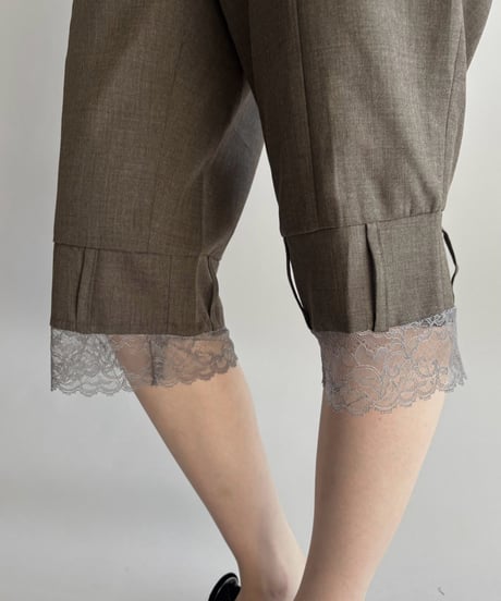 【Chinatsu Aoyama】 Suit Capri Pants  /  2601022-032