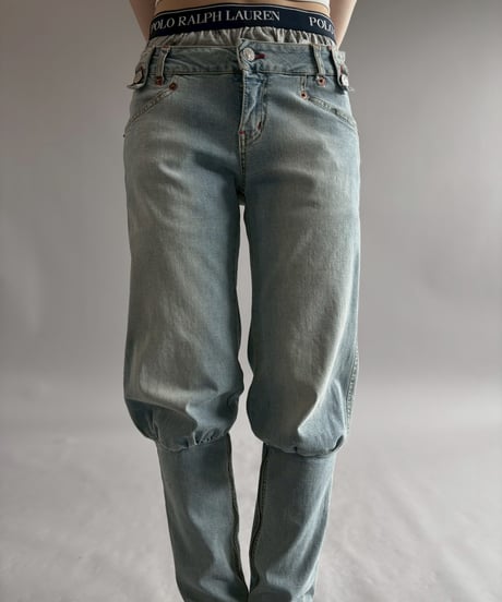 【USED】 Zip Design Denim Pants / 260725-030