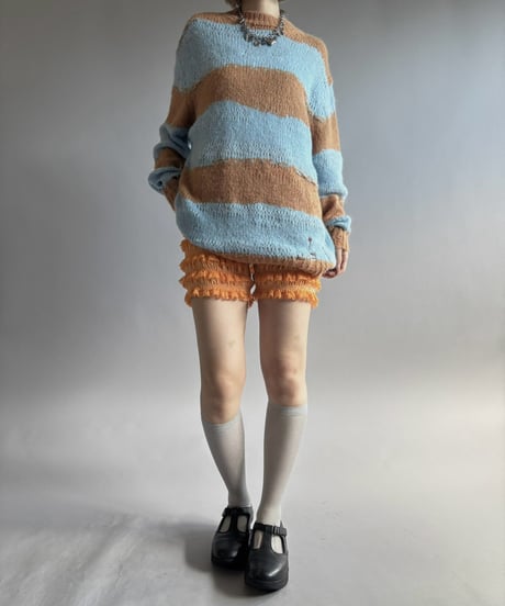 【USED】 Acne Studios Stripe Grange Knit  / 261024-016
