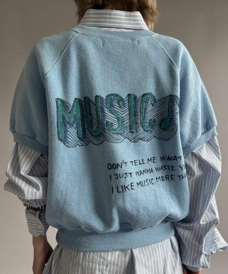 【RE;CIRCLE】 RE Mash up Products Handwritten Sweat Top  /261026-015