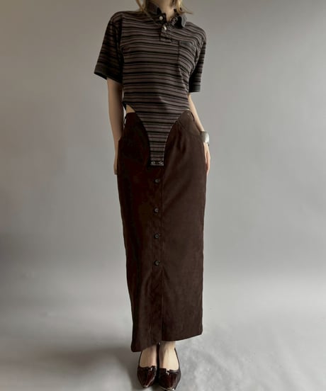 【RE;CIRCLE】RE Leotard Polo Shirt / 260713-013