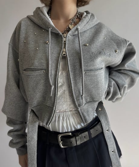 【Chinatsu Aoyama】 Studs Parka  /  2601022-019