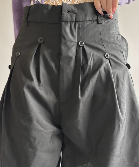 【USED】 Design Tucked Short Pants / 260926-022