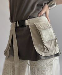 【RE;CIRCLE】  RE Fishing Vest Belt Bag / 260810-005