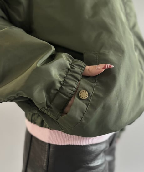 【RE;CIRCLE】 RE Corduroy Collar MA-1 Jacket / 261008-013