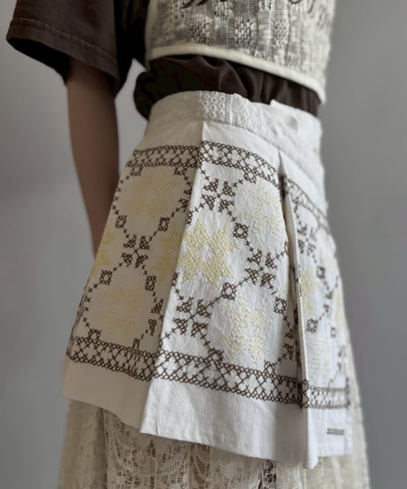 【Chinatsu Aoyama】 RE The Home Makers Skirt / 260716-005