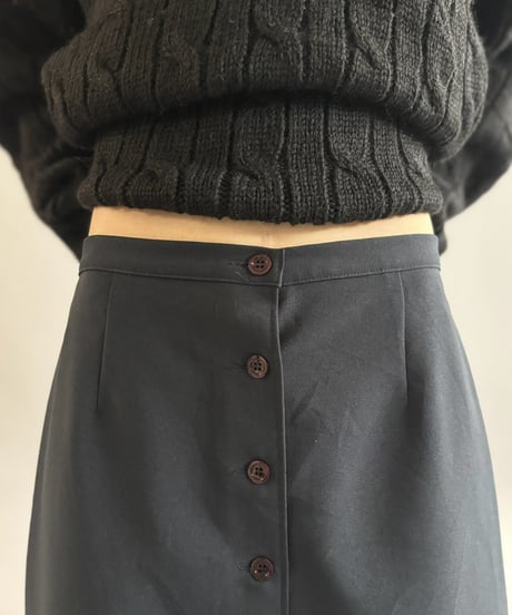 【USED】 Made in Italy Benetton Long Skirt / 261031-023