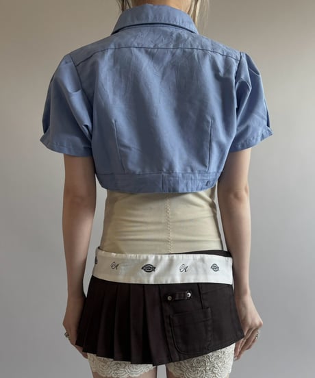 【Chinatsu Aoyama】 RE Makers Shirt Blue / 260813-033