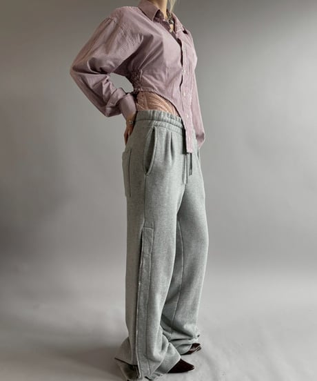 【RE;CIRCLE】RE Leotard Stripe S/S Shirt / 260713-008