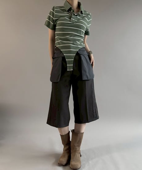 【RE;CIRCLE】RE Leotard Polo Shirt / 260713-015