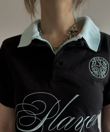 【Chinatsu Aoyama】 RE Player Polo Shirt / 260827-032