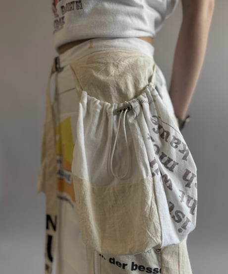 【RE;CIRCLE】  RE Eco Bag Belt Bag Skirt  / 260810-022