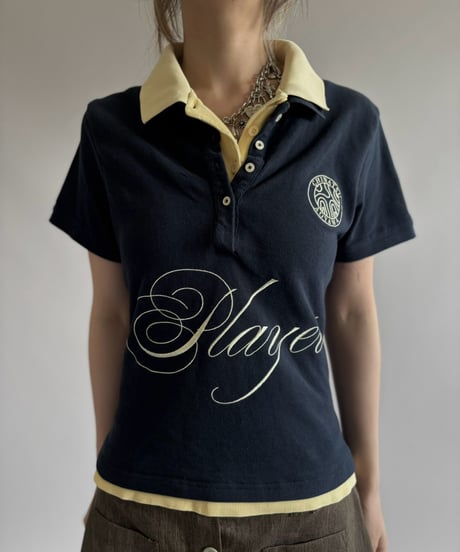 【Chinatsu Aoyama】 RE Player Polo Shirt / 260827-039