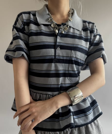 【RE;CIRCLE】 RE Polo PEPLUM / 260806-005
