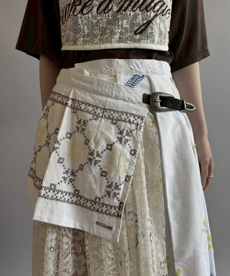 【Chinatsu Aoyama】 RE The Home Makers Skirt / 260716-005