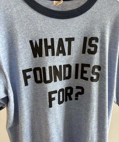 【USED】 70's Made in USA Hanes WHAT IS FOUND IES FOR T-Shirt / 260822-025