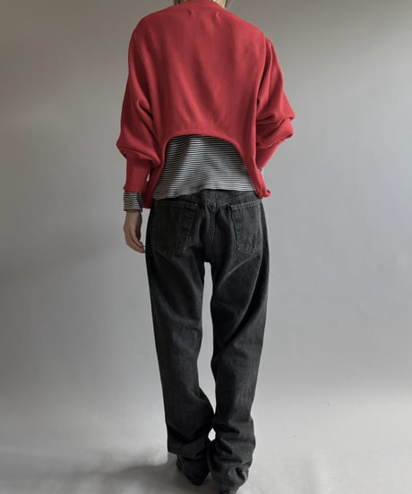 【RE;CIRCLE】 RE Deformed Acrylic Cardigan / 261005-007