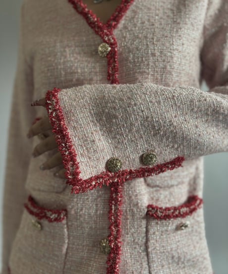 【USED】 4P Tweed Jacket   / 261010-020