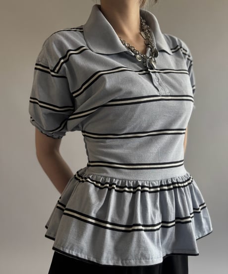 【RE;CIRCLE】 RE Polo PEPLUM / 260806-001