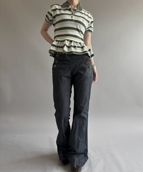 【RE;CIRCLE】 RE Polo PEPLUM / 260806-008