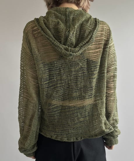 【USED】 U.S Military Mosquito Snap Hoodie / 261003-006