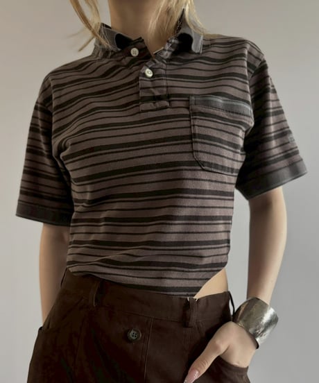 【RE;CIRCLE】RE Leotard Polo Shirt / 260713-013