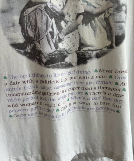 【USED】 95's My Girlfriend T-Shirt / 260808-016