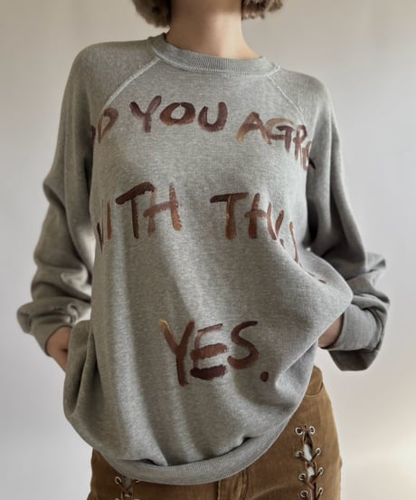 【RE;CIRCLE】 RE Paint Sweat / 261008-018
