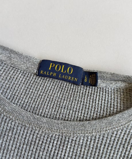 【USED】 Polo Ralph Lauren Thermal Top / 260905-013