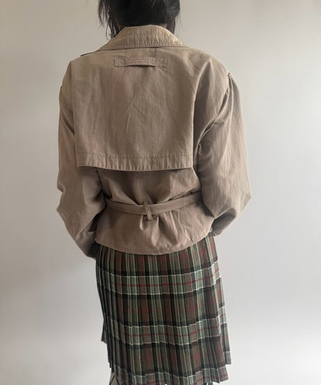 【RE;CIRCLE】 RE Trench Short Coat  / 261019-021