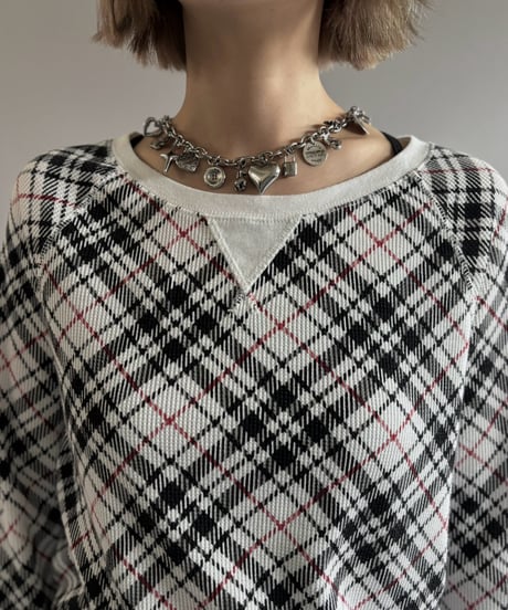 【USED】 Plaid Thermal L/S Tee / 261003-013