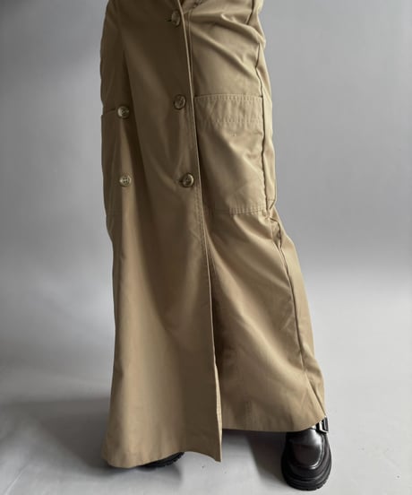 【RE;CIRCLE】 RE Trench Long Skirt  /261015-023