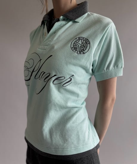 【Chinatsu Aoyama】 RE Player Polo Shirt / 260827-026