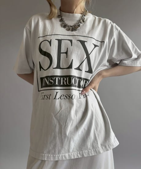 【USED】SEX INSTRUCTOR T-Shirt/ 260711-007
