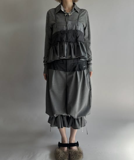 【Chinatsu Aoyama】 Suit Bustier /  2601022-043