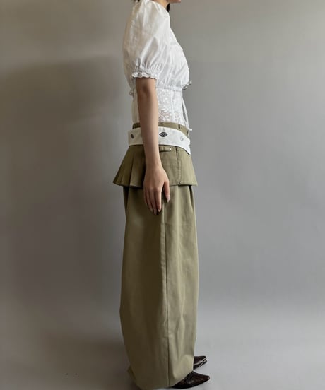 【Chinatsu Aoyama】 RE The Home Makers Blouse / 260820-043