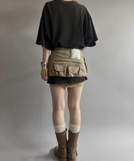 【RE;CIRCLE】  RE Fishing Vest Belt Bag / 260810-010