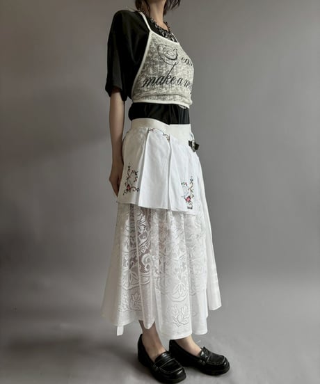 【Chinatsu Aoyama】 RE Apron / 260716-011