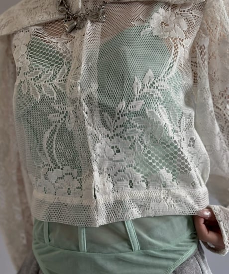 【RE;CIRCLE】RE Crochet  Blouse / 260709-002