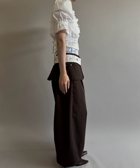 【Chinatsu Aoyama】 RE The Home Makers Blouse / 260820-047